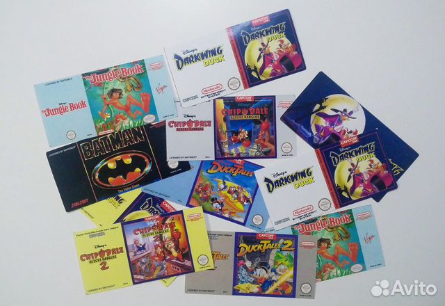 Стикеры Наклейки на картриджы Dendy Sega