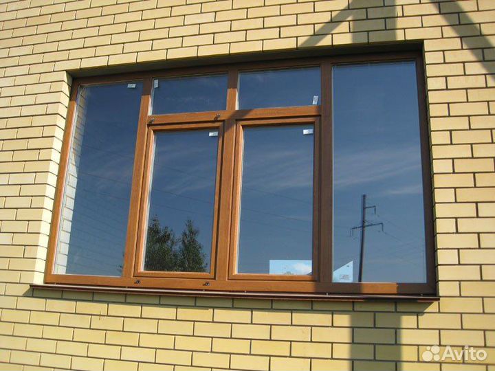 Пластиковые окна с ламинацией