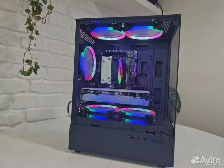 Новый Игровой Компьютер, rx 580, ram 16, ssd 256