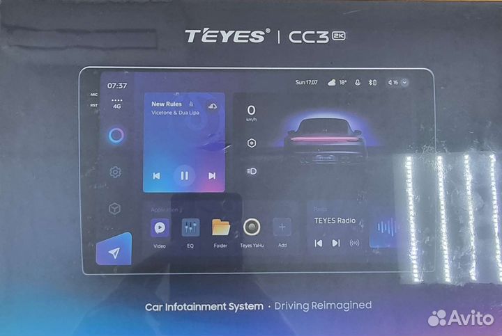 Магнитола Teyes CC3 2K (9,3 дюйма)