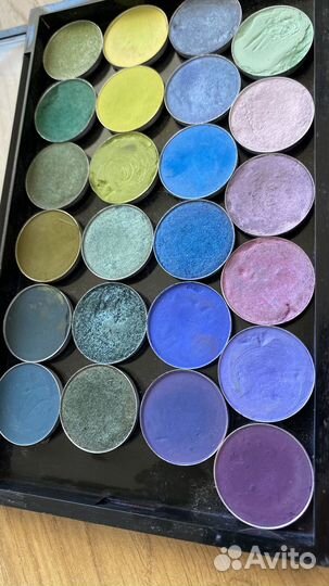 Палетки теней мас