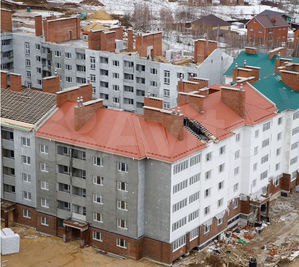 2-к. квартира, 66,3 м², 2/5 эт.