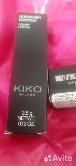 Kiko milano помада