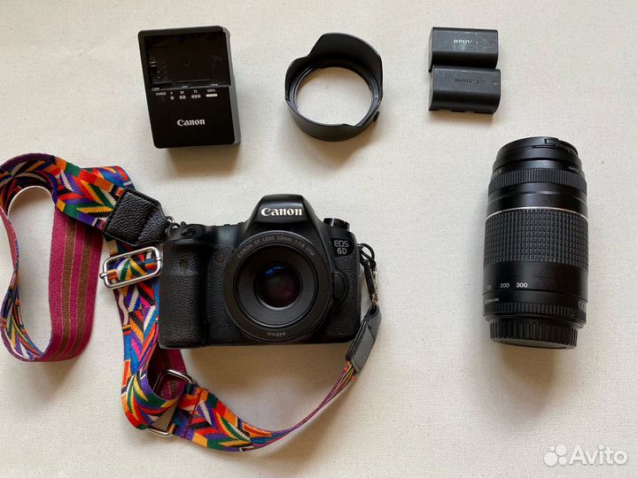 Canon 6d + объектив Canon EF 75-300mm f 4/5.6 III
