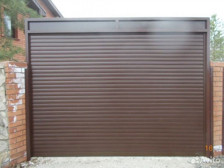 Ворота Роллетные Въездные Alutech