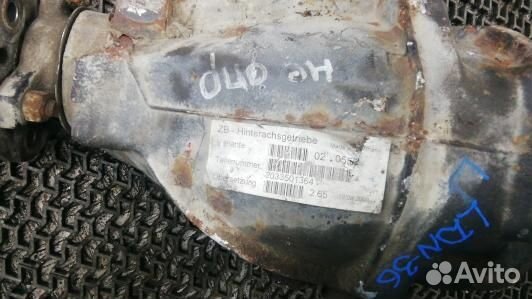 Редуктор задний mercedes benz C-class W203 (LDN36M