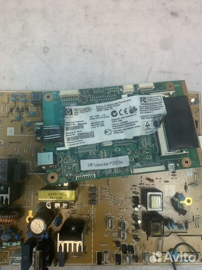 Плата управления принтера hp