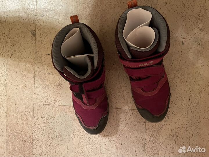 Ботинки демисезонные для девочки 34 размер