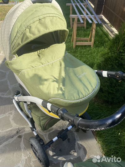 Коляска camarelo 2 в 1