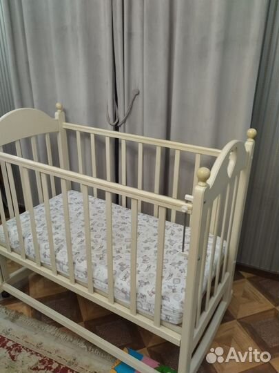 Детская кроватка приставная