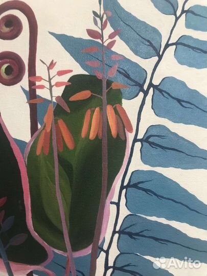 Картина 40х40 масло холст живопись