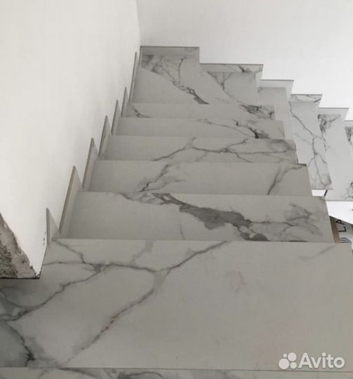 Лестница керамогранит