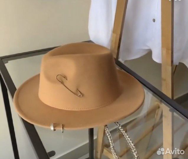 Шляпа фетровая