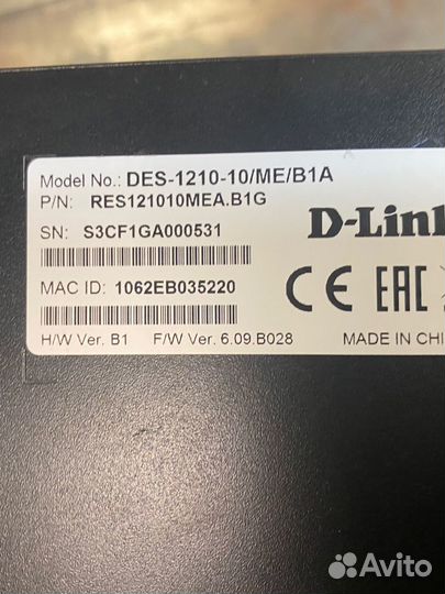 D link 1210/10/me/b1a