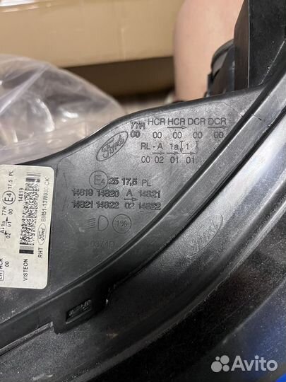 Фары на ford focus 3