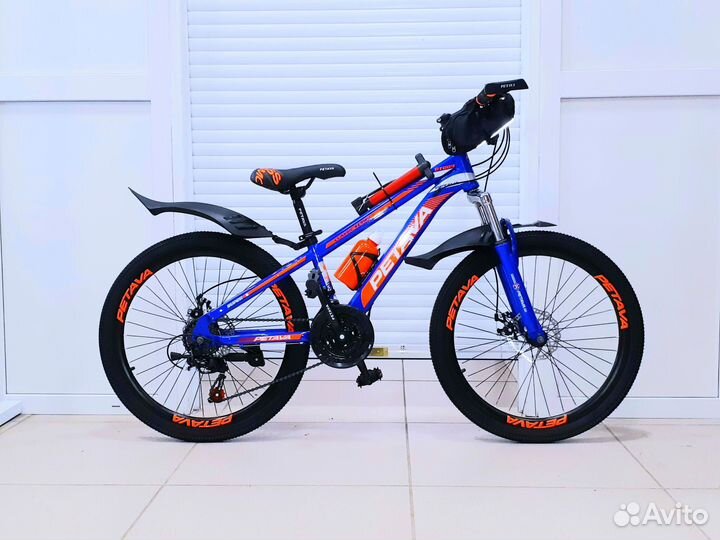 Скоростной велосипед 24 с дисковыми тормозами