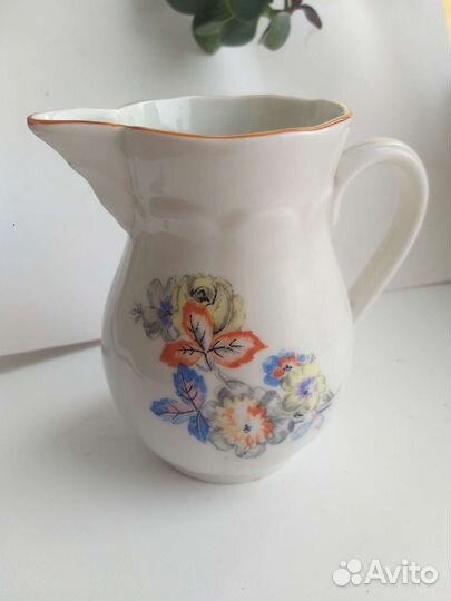 Фарфоровый молочник СССР Довбиш