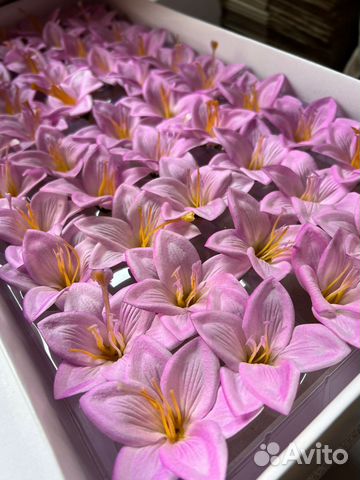 Мыльные цветы - лилии