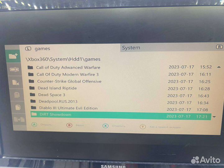 HDD 250 с играми Xbox 360 s freeboot/aurora/fsd
