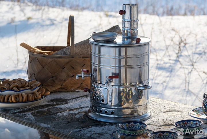 Самовар турецкий на дровах на дровах