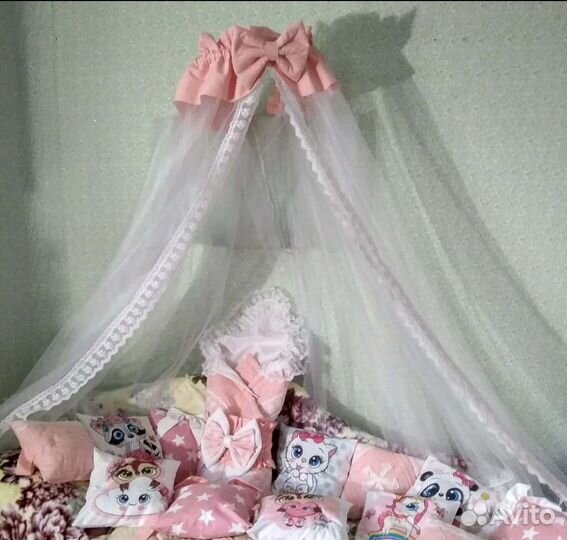 Балдахин для детской кроватки