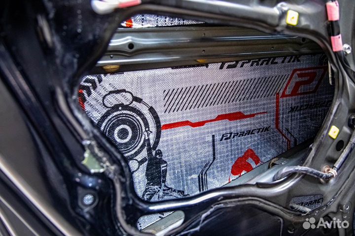 Шумка 4-х дверей