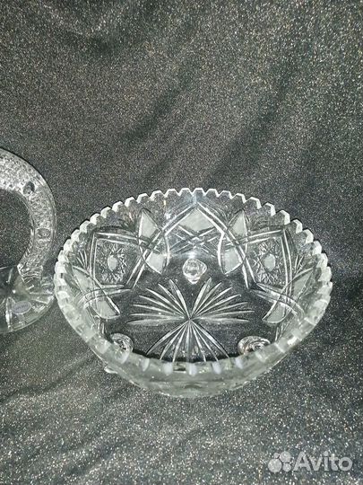 Ваза Nachtmann, хрустальный подсвечник