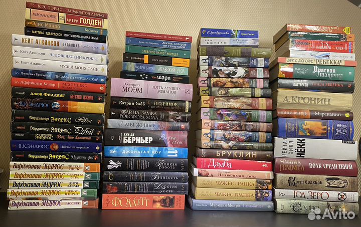 Книги, современная зарубежная проза