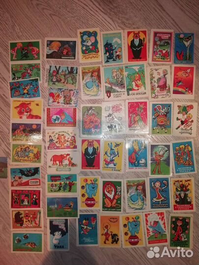 Календарики СССР