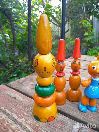 Деревянные игрушки СССР