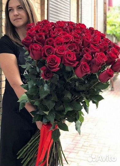 Высокие розы Гигантские розы с доставкой