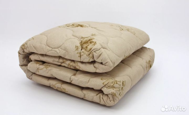 Одеяло Верблюжья шерсть всесезонное в тике Оптом