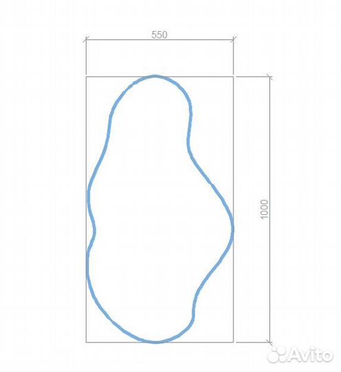 Зеркало дизайнерское, настенное зеркало