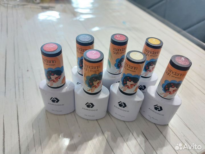 Набор гель лаков adricoco