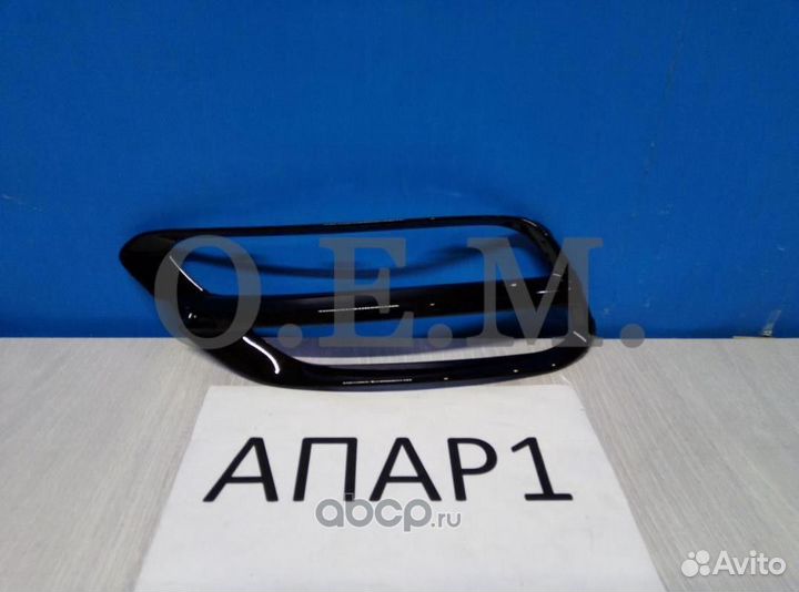 Накладка бампера правая Kia Sportage 4 QL 2016