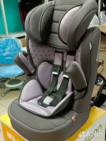 Автокресло 9-36кг Isofix, гр.1-2-3