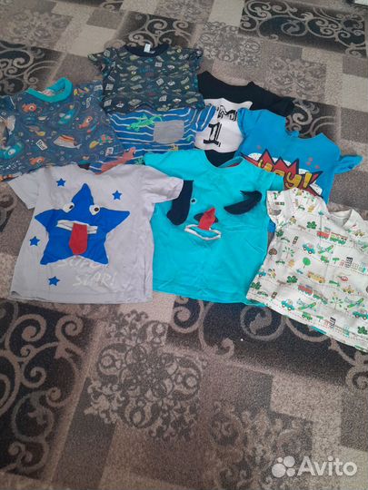 Вещи пакетом на мальчика от 9 месяцев до 1,5
