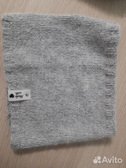 Шапка,снуд,варежки из пуха норки