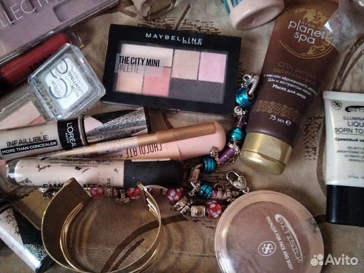 Набор косметики пакетом бу