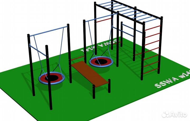 Спортивный комплекс для дома дачи и двора