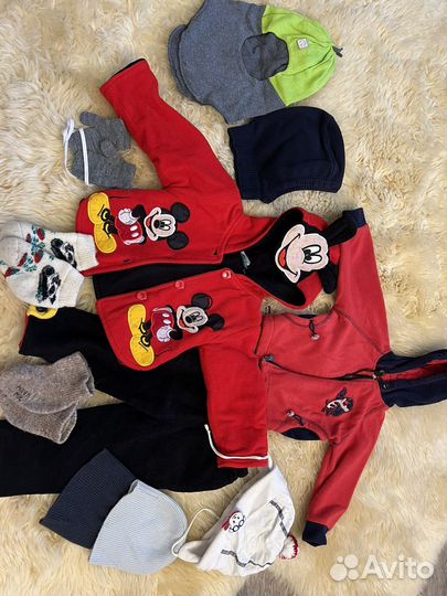 Вещи пакетом на мальчика от 1 года до 3