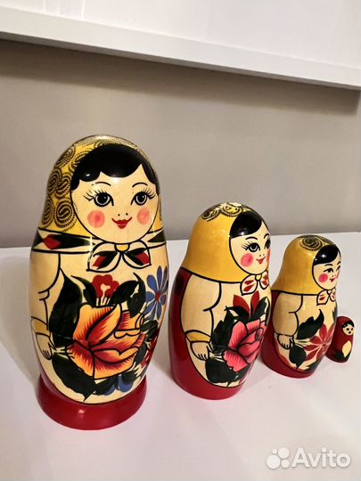 Матрешка деревянная