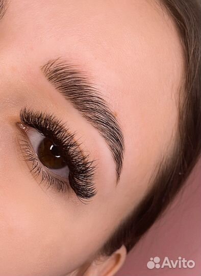 Ламинирование бровей / наращивание ресниц