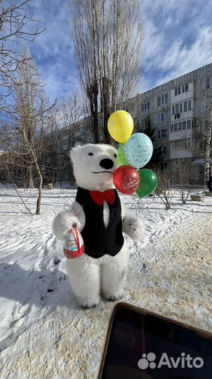 Белый медведь аниматор, Чебурашка