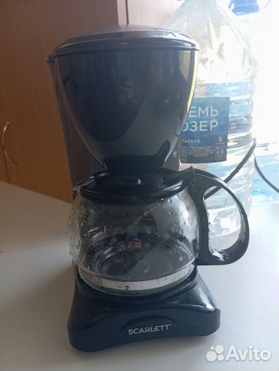 Кофеварка капельная scarlet бу