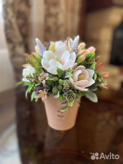 Букет из мыла. Подарок