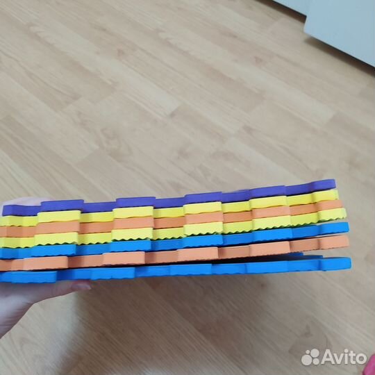 Пазлы мягкие на пол