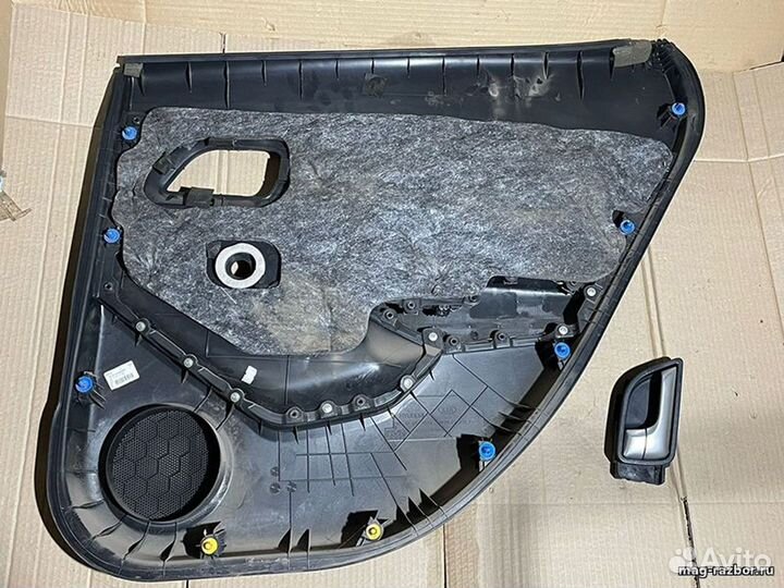 Обшивка двери задней левой Kia Rio, III 2012
