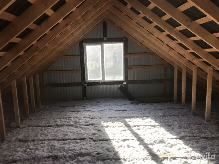 Утепление домов Эковатой Качественно с Гарантией