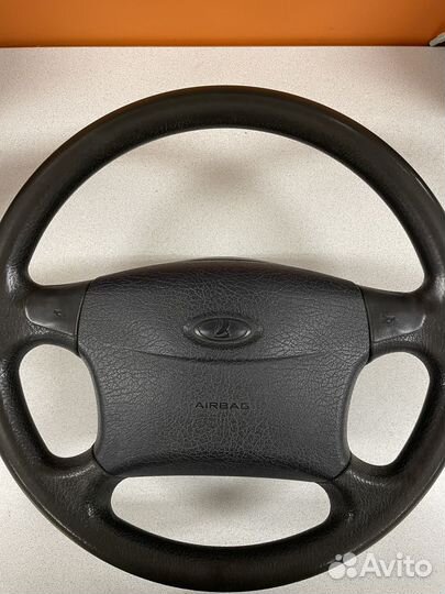 Руль priora 1 с подушкой